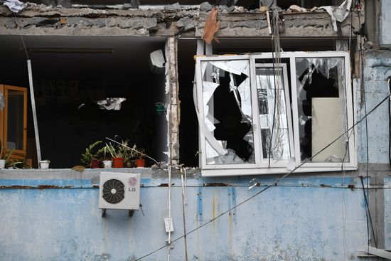 Russia Ukraine Military Operation Shelling Damage