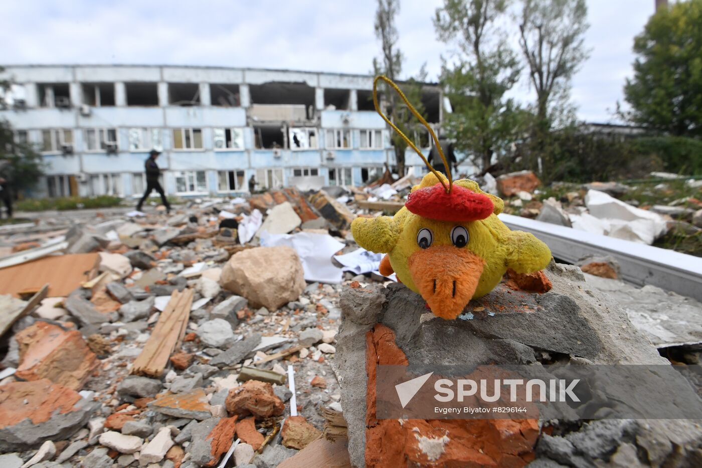 Russia Ukraine Military Operation Shelling Damage