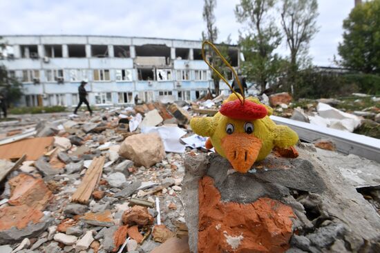 Russia Ukraine Military Operation Shelling Damage