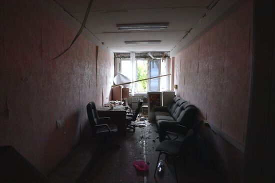 Russia Ukraine Military Operation Shelling Damage