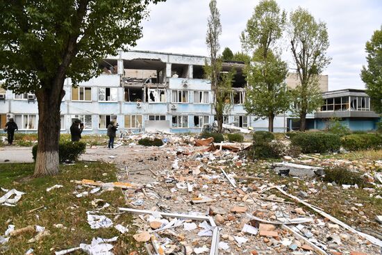 Russia Ukraine Military Operation Shelling Damage