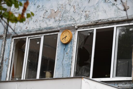 Russia Ukraine Military Operation Shelling Damage