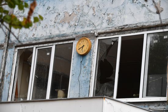 Russia Ukraine Military Operation Shelling Damage