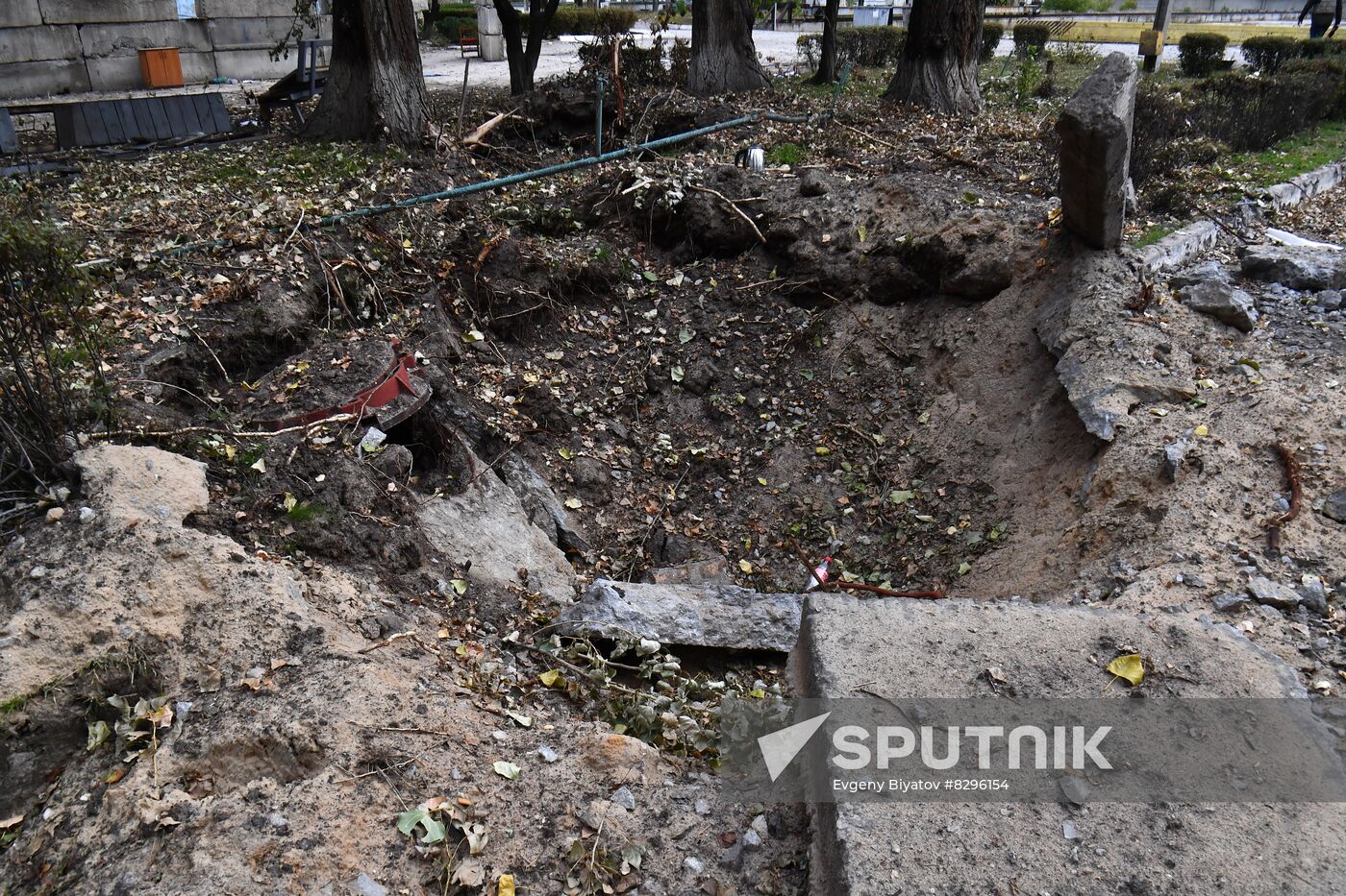 Russia Ukraine Military Operation Shelling Damage