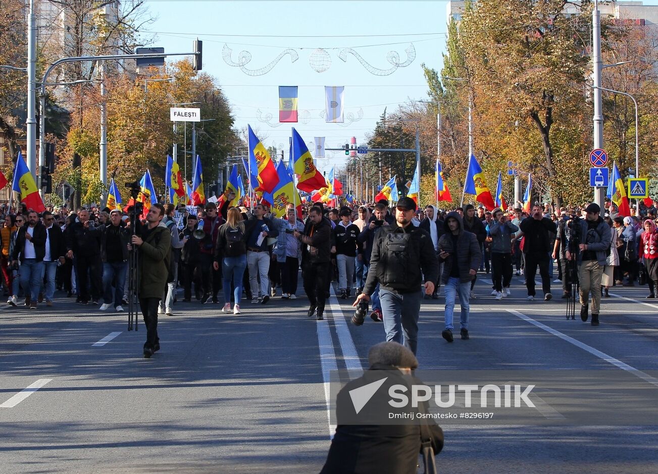 Moldova Protest