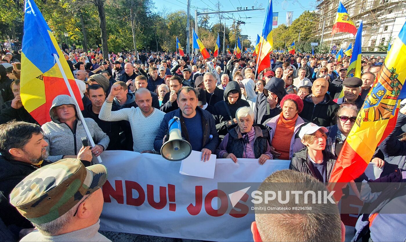 Moldova Protest