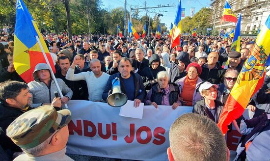 Moldova Protest