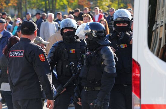 Moldova Protest