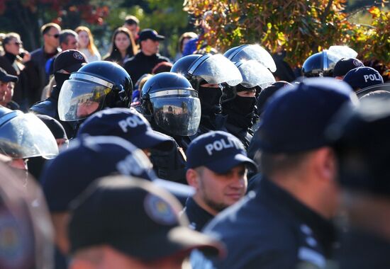 Moldova Protest