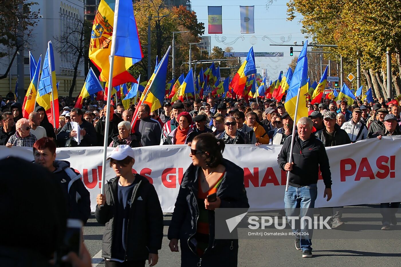 Moldova Protest