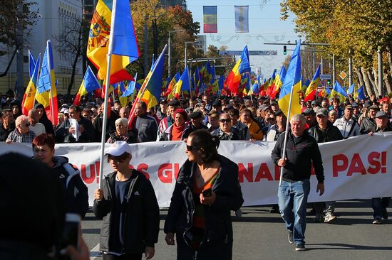Moldova Protest