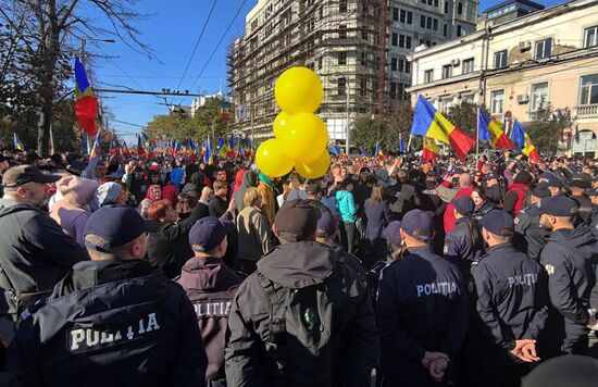 Moldova Protest