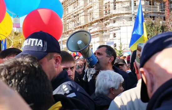 Moldova Protest