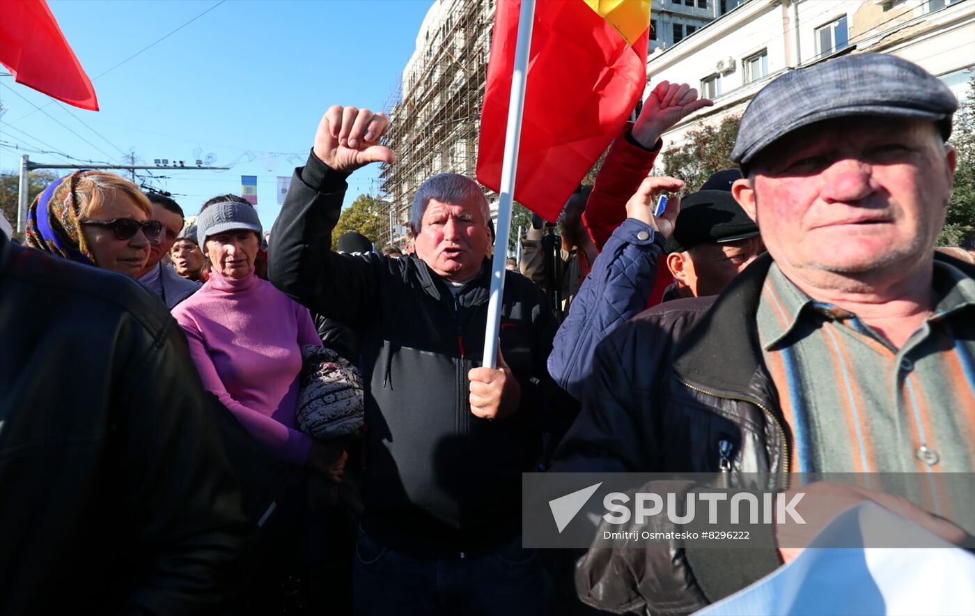 Moldova Protest