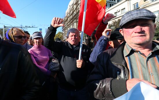 Moldova Protest