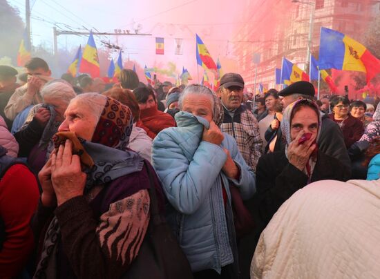 Moldova Protest