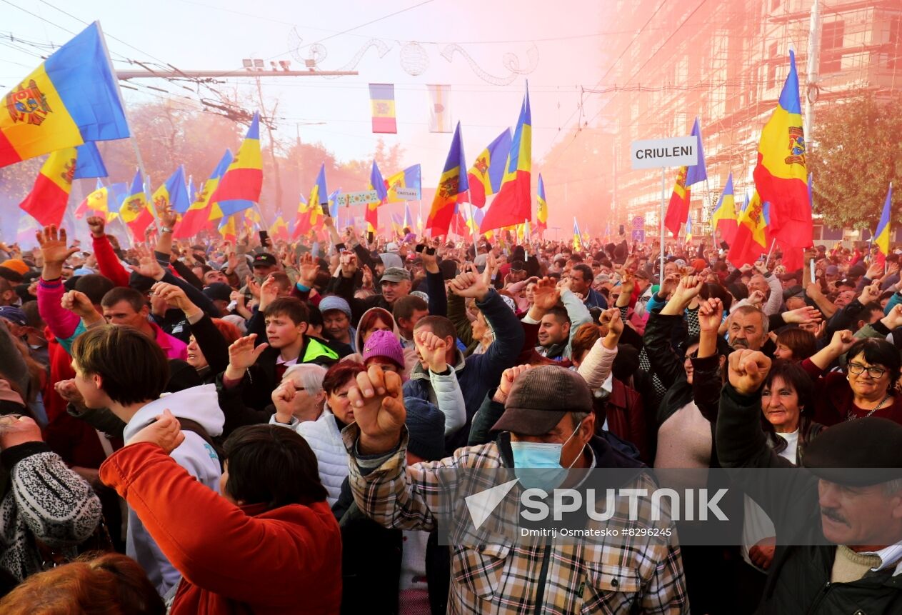 Moldova Protest