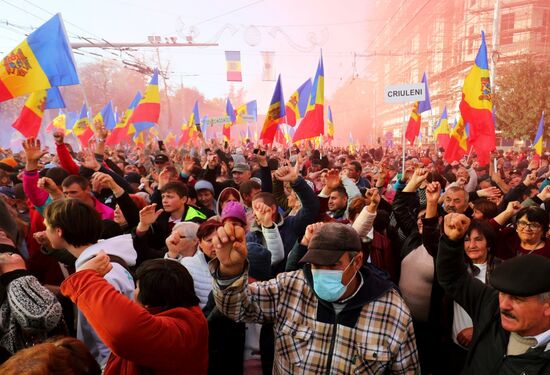 Moldova Protest
