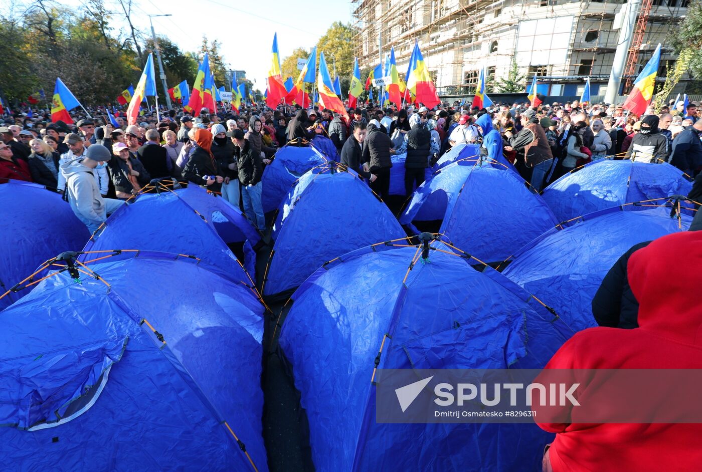 Moldova Protest