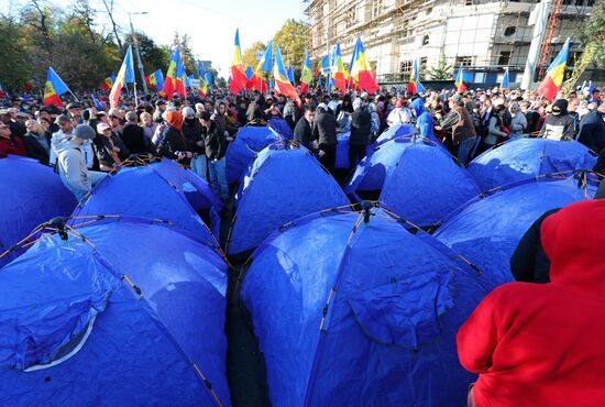 Moldova Protest