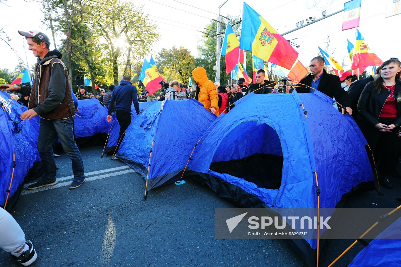 Moldova Protest