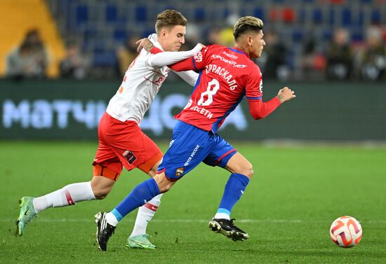 Russia Soccer Premier-League CSKA - Spartak