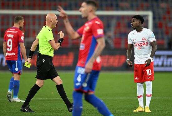 Russia Soccer Premier-League CSKA - Spartak