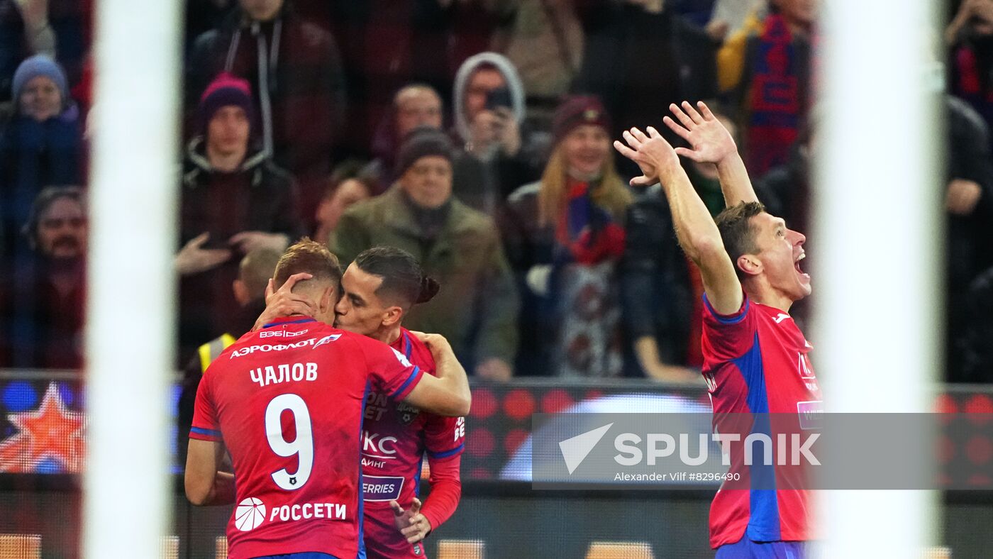 Russia Soccer Premier-League CSKA - Spartak