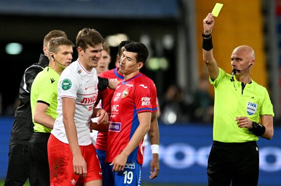 Russia Soccer Premier-League CSKA - Spartak