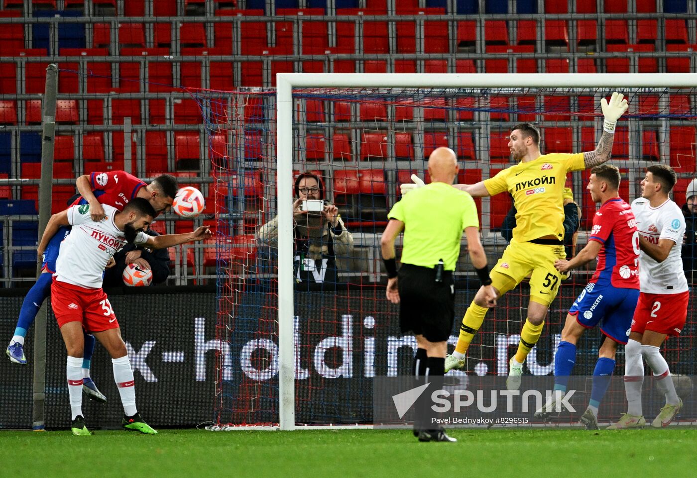 Russia Soccer Premier-League CSKA - Spartak