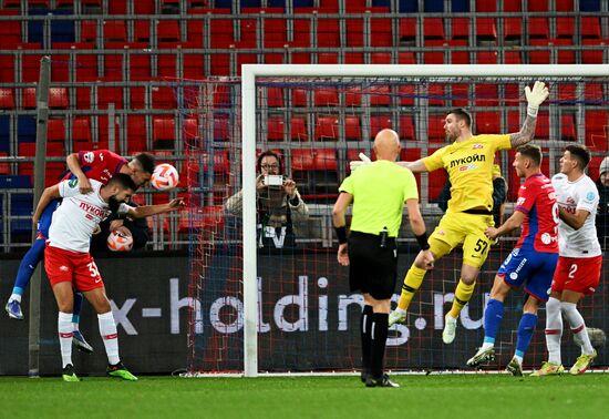 Russia Soccer Premier-League CSKA - Spartak