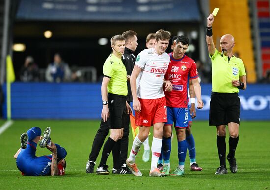 Russia Soccer Premier-League CSKA - Spartak