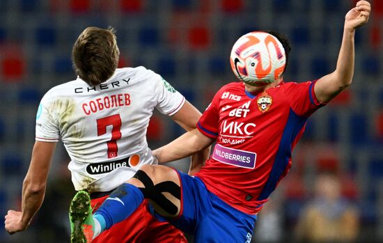 Russia Soccer Premier-League CSKA - Spartak