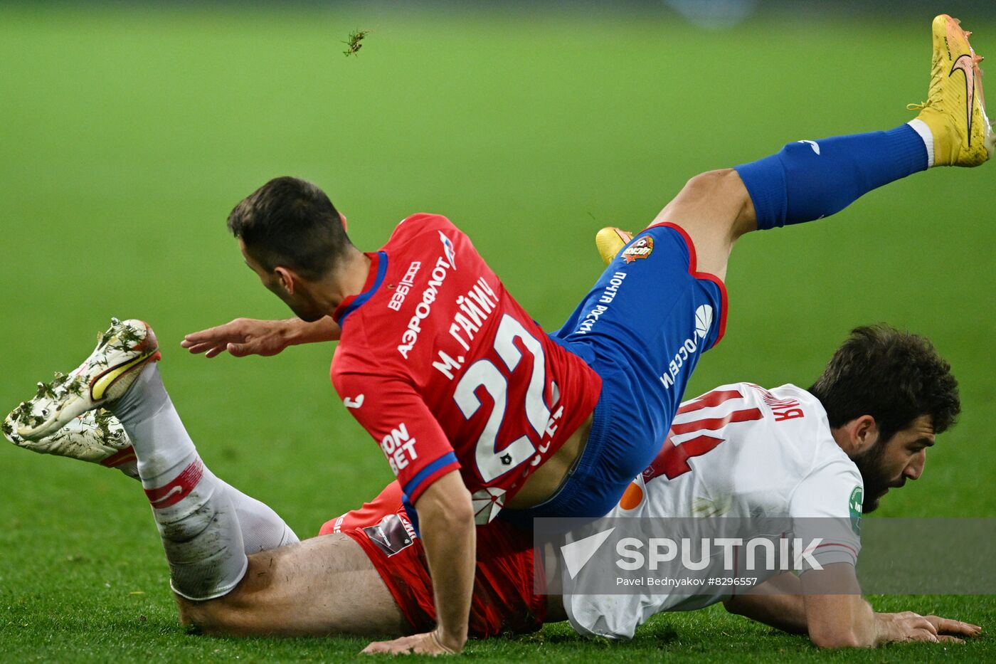 Russia Soccer Premier-League CSKA - Spartak