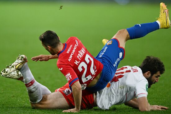Russia Soccer Premier-League CSKA - Spartak