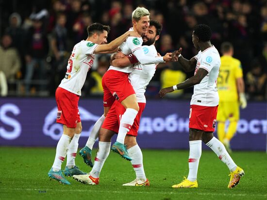 Russia Soccer Premier-League CSKA - Spartak