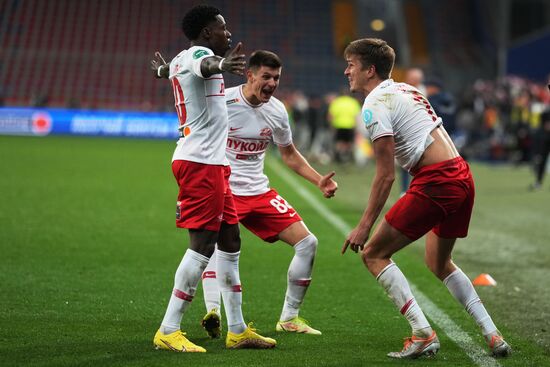 Russia Soccer Premier-League CSKA - Spartak
