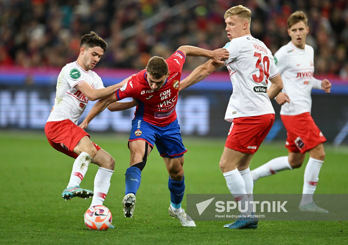 Russia Soccer Premier-League CSKA - Spartak