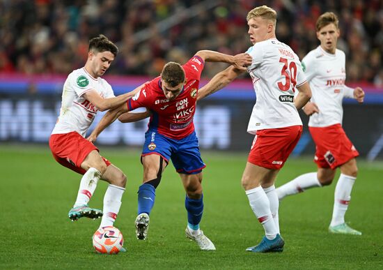 Russia Soccer Premier-League CSKA - Spartak