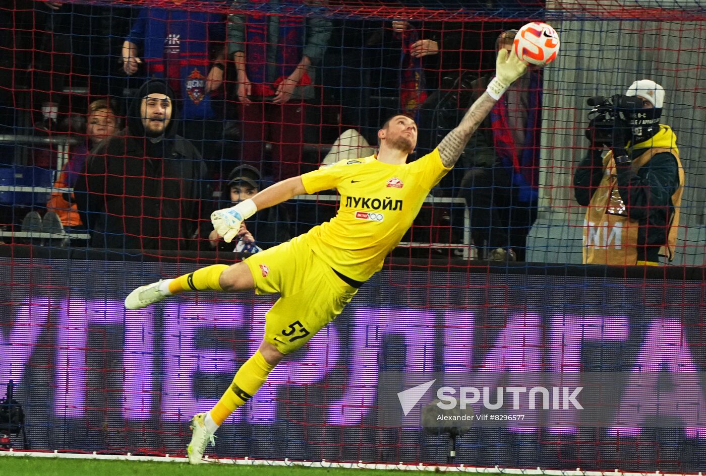 Russia Soccer Premier-League CSKA - Spartak