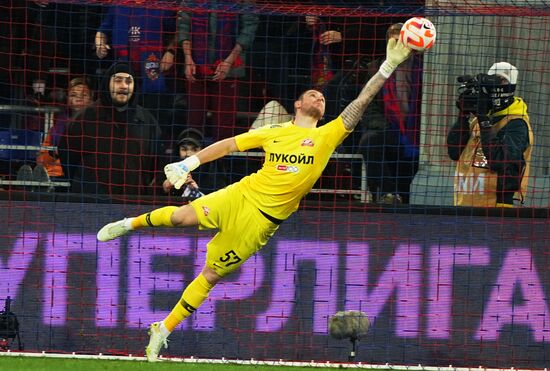 Russia Soccer Premier-League CSKA - Spartak