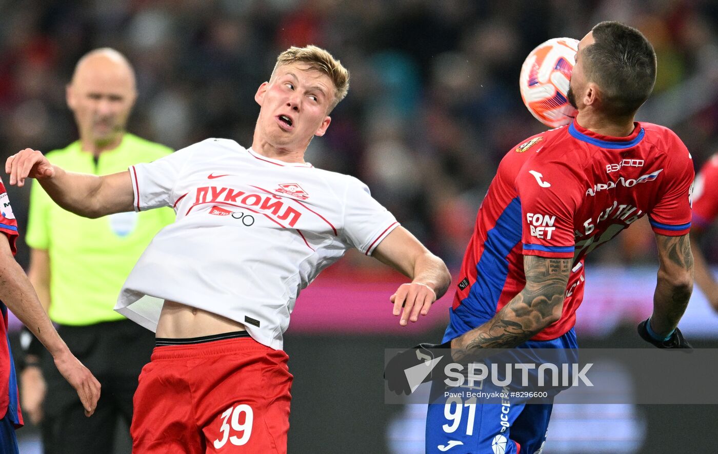 Russia Soccer Premier-League CSKA - Spartak