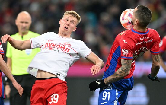 Russia Soccer Premier-League CSKA - Spartak