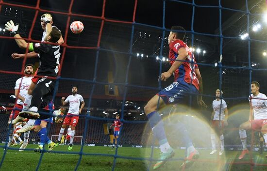Russia Soccer Premier-League CSKA - Spartak