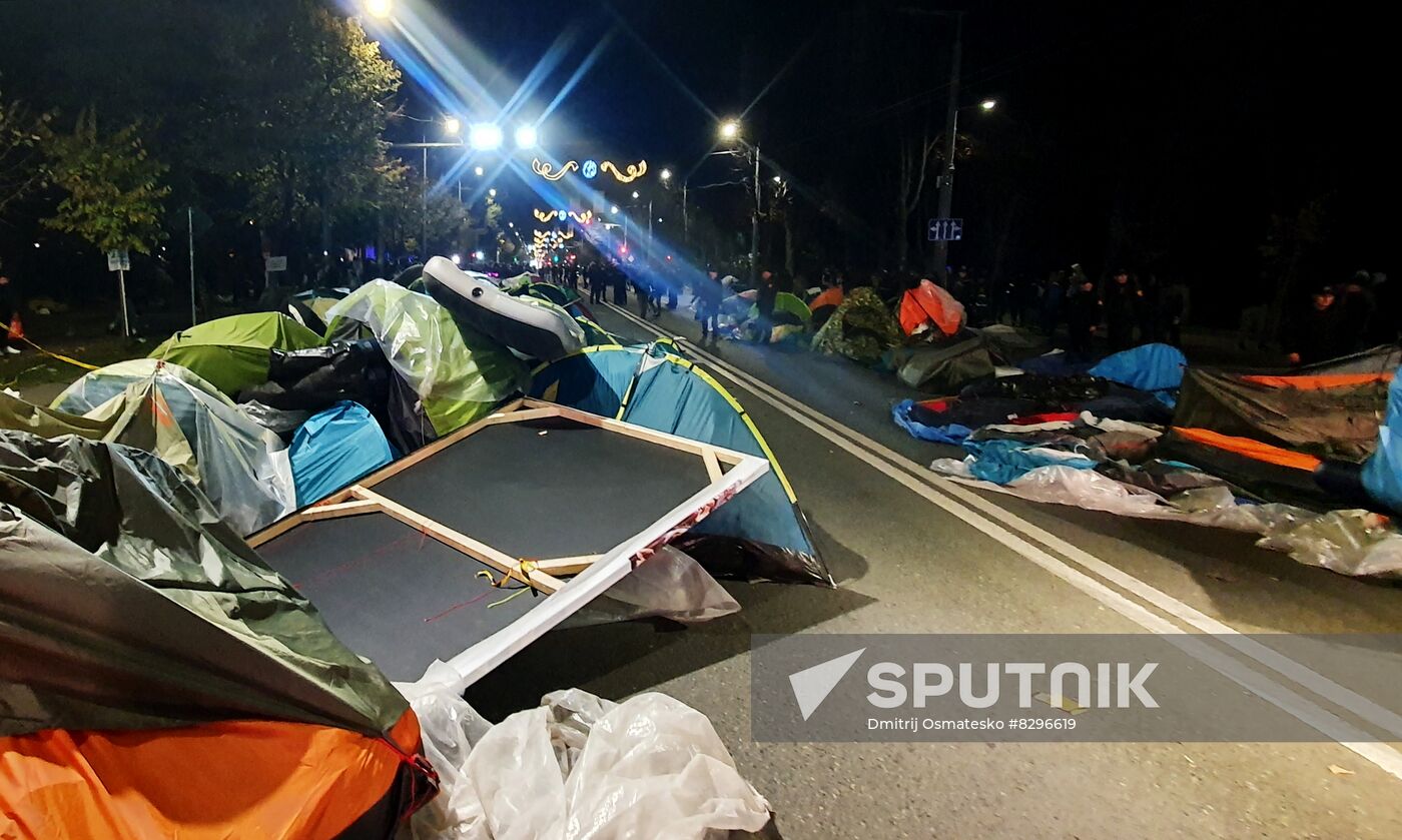 Moldova Protest