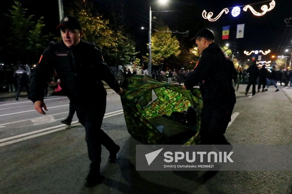 Moldova Protest