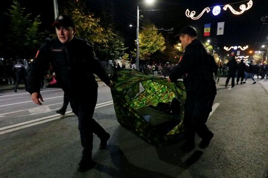 Moldova Protest