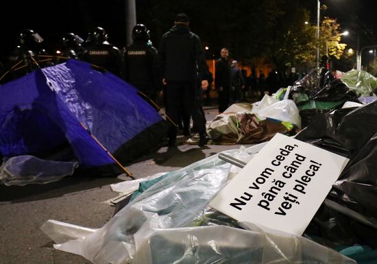 Moldova Protest