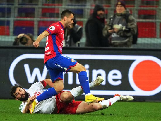 Russia Soccer Premier-League CSKA - Spartak