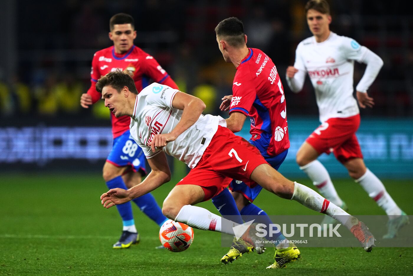 Russia Soccer Premier-League CSKA - Spartak